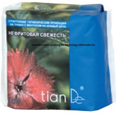 ,,Nefrit frissesség" szupervékony betét mentollal